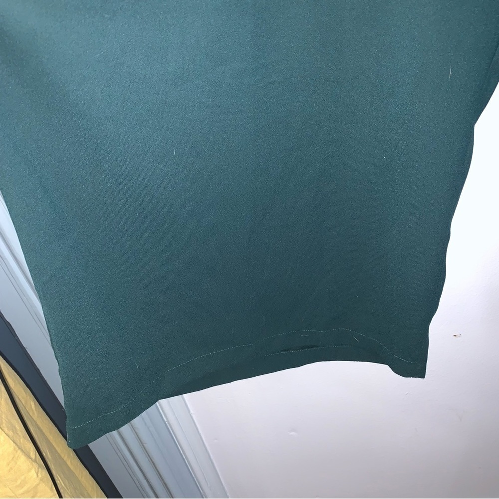 Eloquii Dark Green Wide Leg Pants NWT - Picture 3 of 8